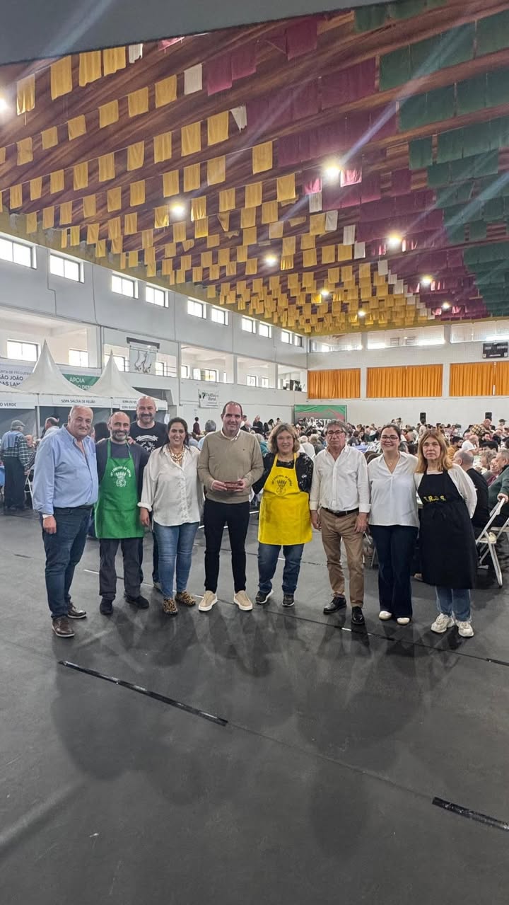 Executivo da Junta participa em Festival de Sopas solidário em Santa Susana