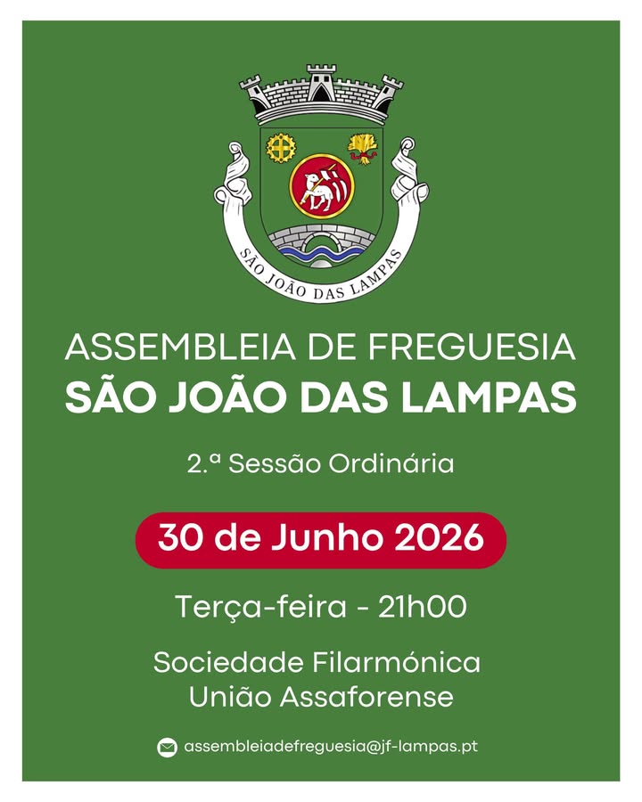 Assembleia de Freguesia reúne a 30 de junho na União Assaforense