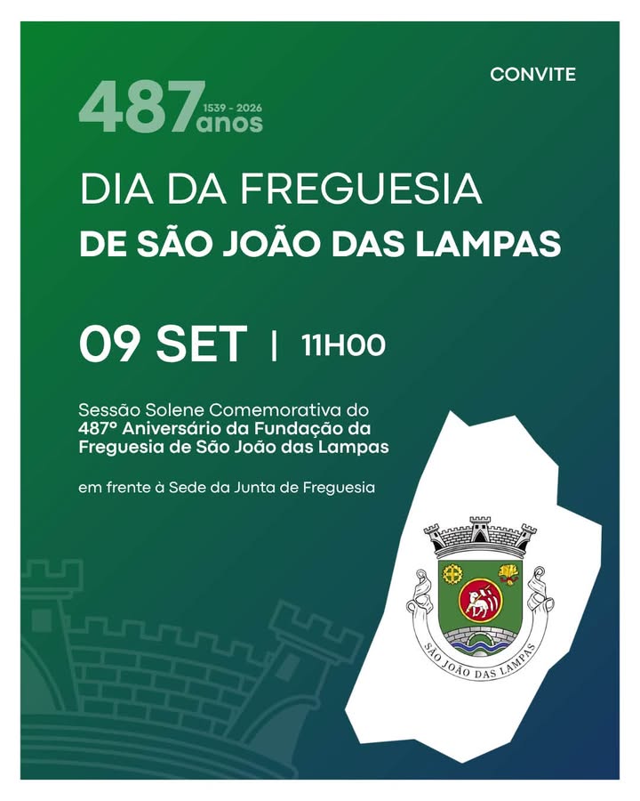 São João das Lampas celebra 487 anos de história e comunidade