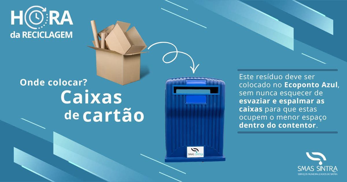 Junta de Freguesia apela ao correto acondicionamento de caixas de cartão
