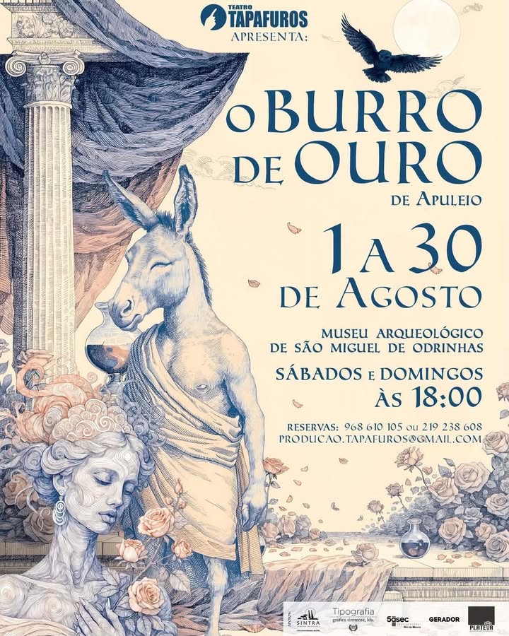 Teatro TapaFuros apresenta O Burro de Ouro em Sintra