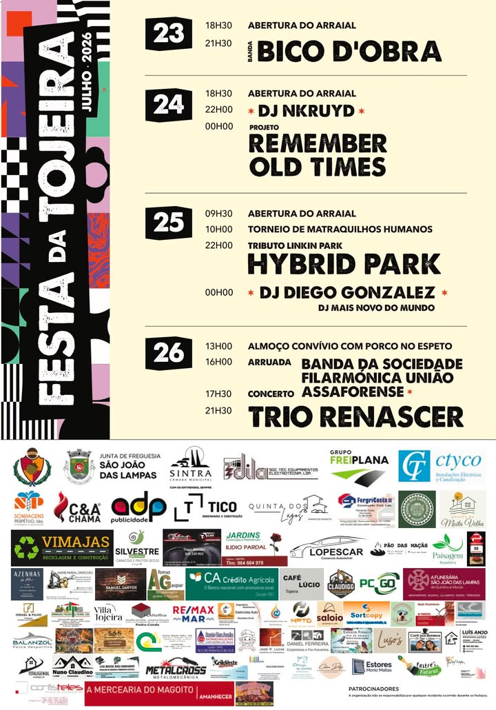 Festa da Tojeira regressa de 23 a 26 de julho