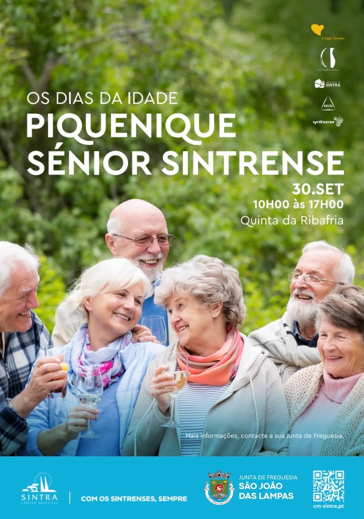 XII Piquenique Sénior na Quinta da Ribafria a 30 de setembro