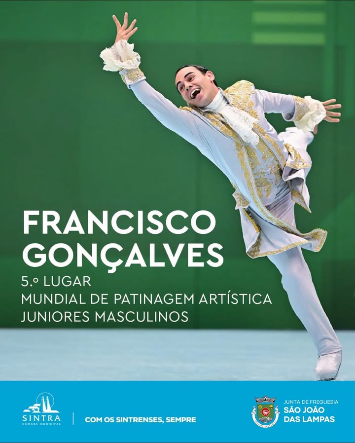 Atletas de São João das Lampas brilham no Campeonato Mundial de Patinagem