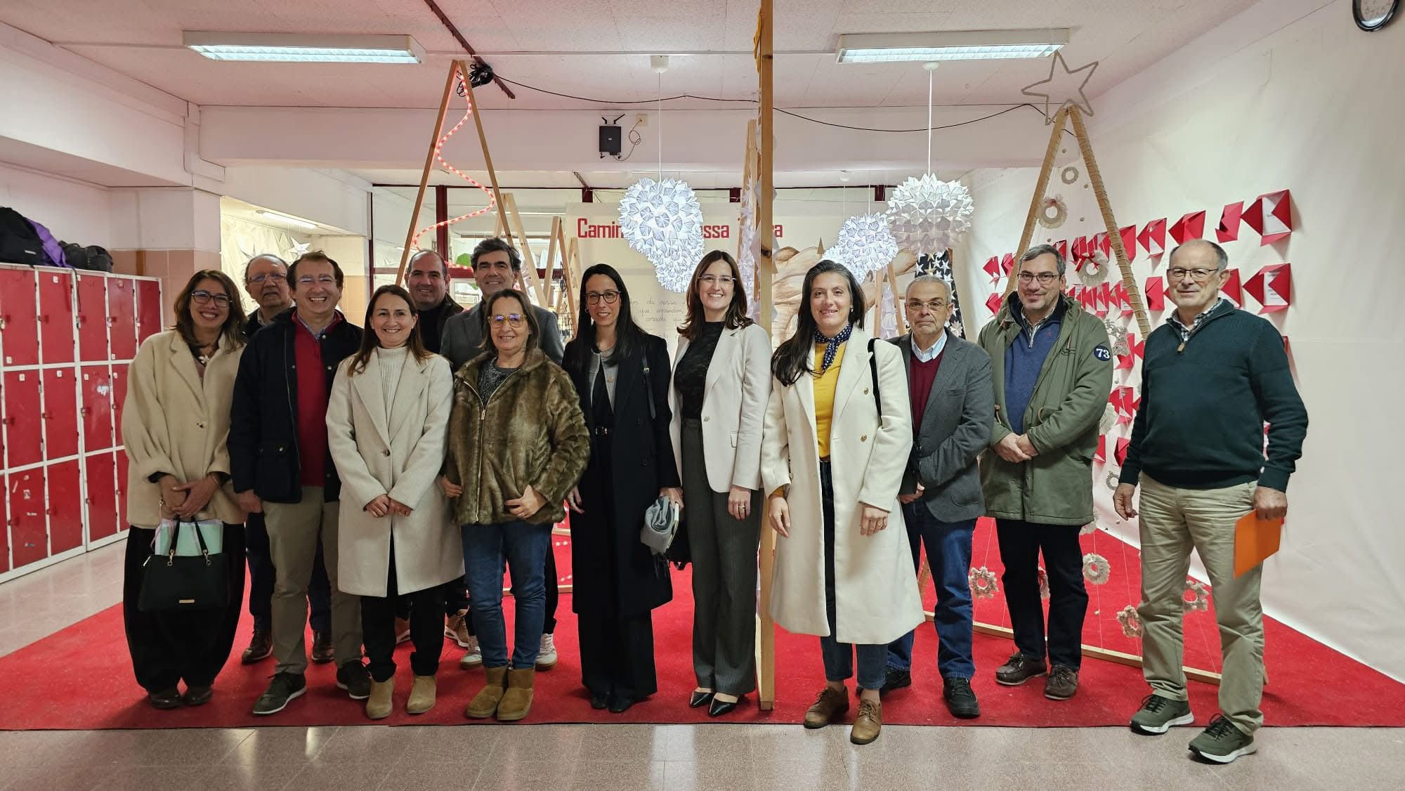 Presidente da Junta visita escolas da freguesia com Presidente da CMS Dr. Marco Almeida